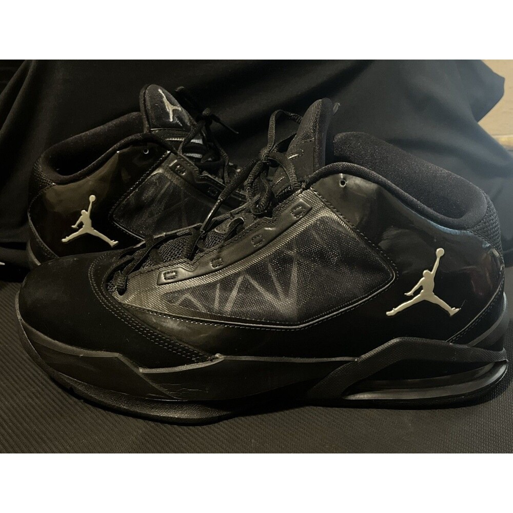Nike Air Jordan Flight “The Power” – Black/Metallic Silver – Men’s Size 11.5